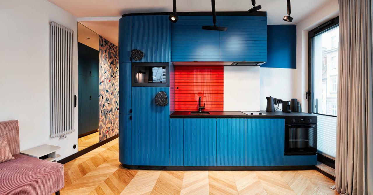 Rajska Blue Luxury Apartment Краков Экстерьер фото