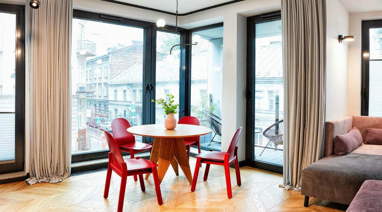 Rajska Blue Luxury Apartment Краков Экстерьер фото