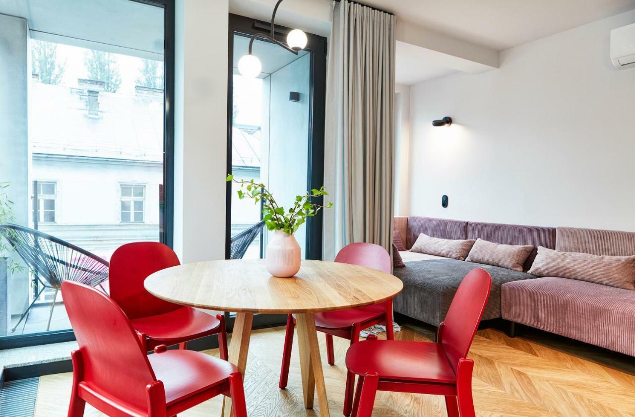 Rajska Blue Luxury Apartment Краков Экстерьер фото